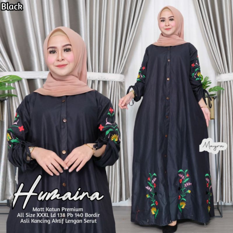 Gamis motif HUMAIRA ori MAYRA