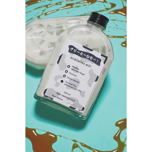 

Kuriminamo Caramel Moo with Green Tea Jelly (Susu Caramel dengan Green Tea Jelly) 250ml
