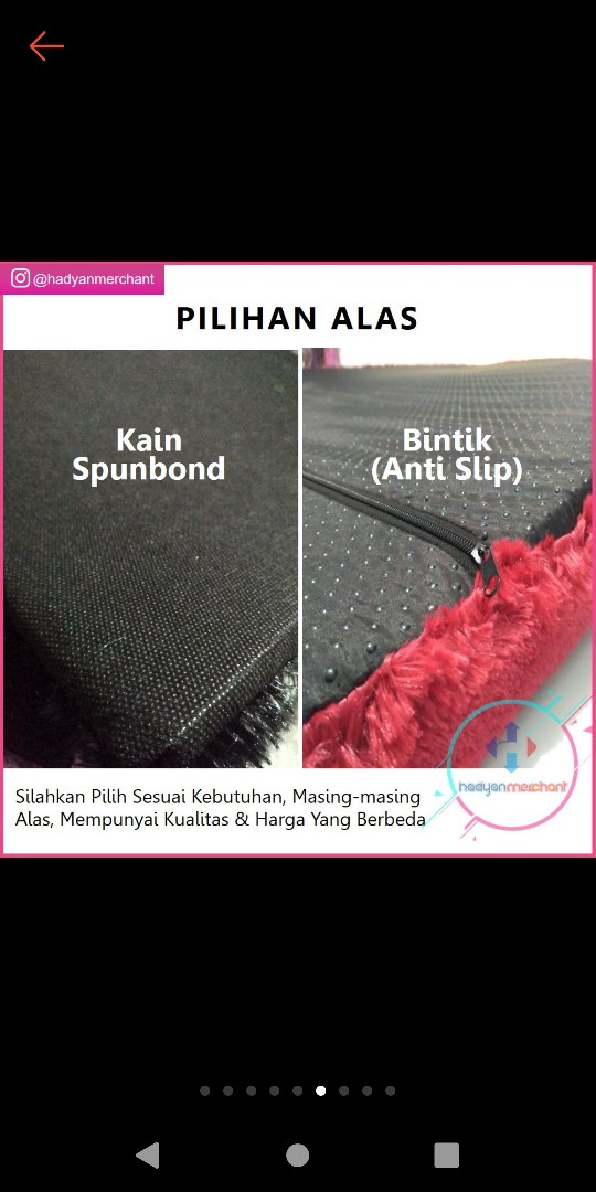 [jumbo Size] Karpet Bulu Tebal 6,5cm Ukuran 300x200cm