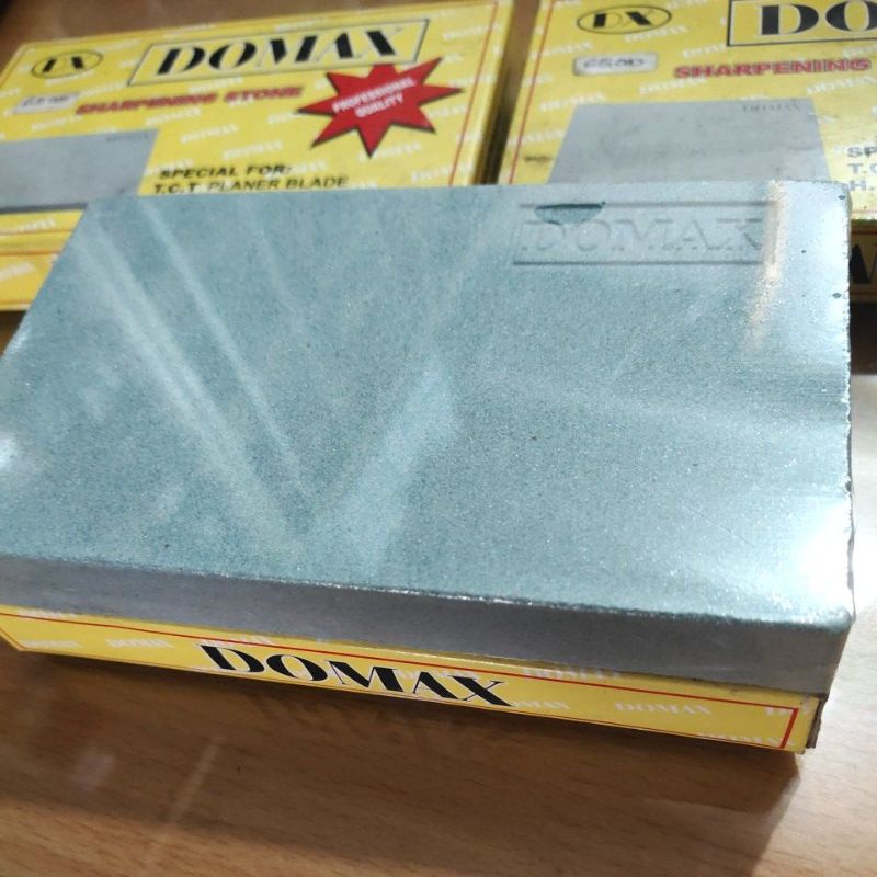 Batu Asah DOMAX Grade 180 | Sharpening Stone TB 20 x LB 90 x PJ 150 mm | khusus untuk mata pisau TCT