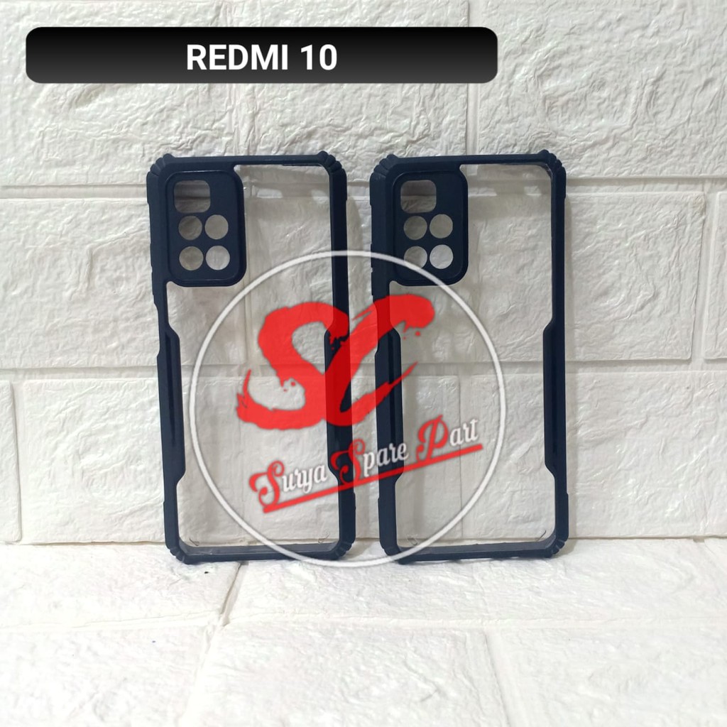 Clear Case Redmi 9 Redmi 10 - Softcase Shockproof Xiaomi Redmi 9 Biasa Redmi 10 2021 - SC