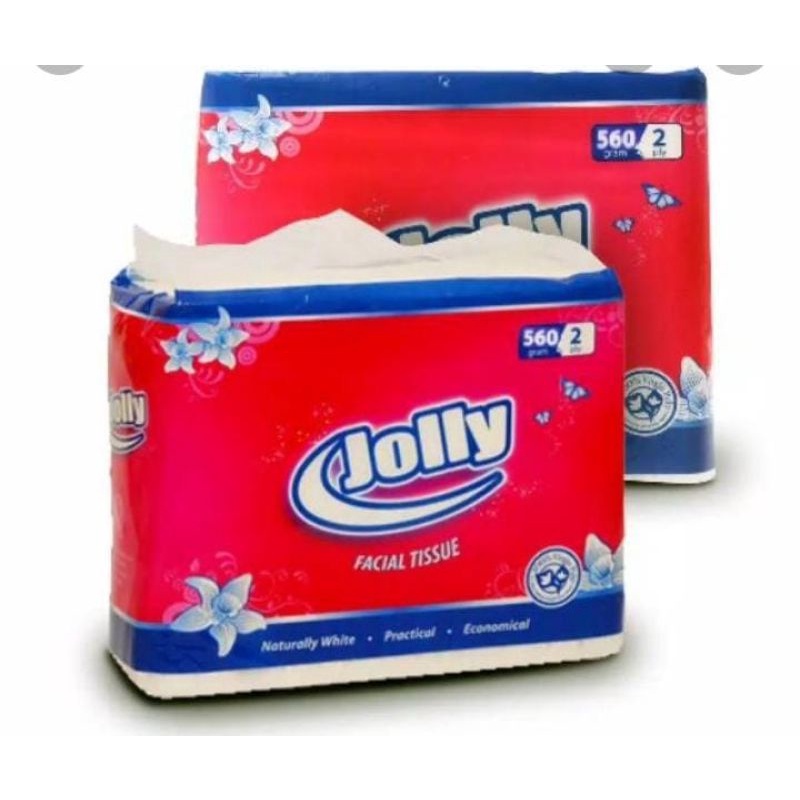 jolly tissue 560 sheet halus lembut tebal