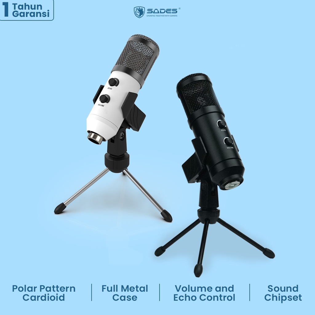 Mic Condenser Sades Orpheus Premium Set