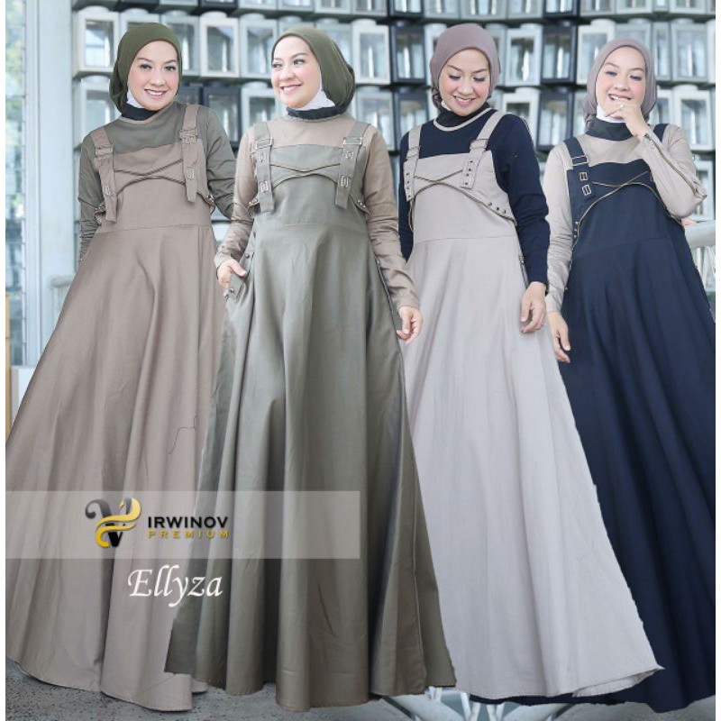 READY Ellyza Dress ORIGINAL By Irwinov Premium | Dress casual | Dress pesta | Dress ld104