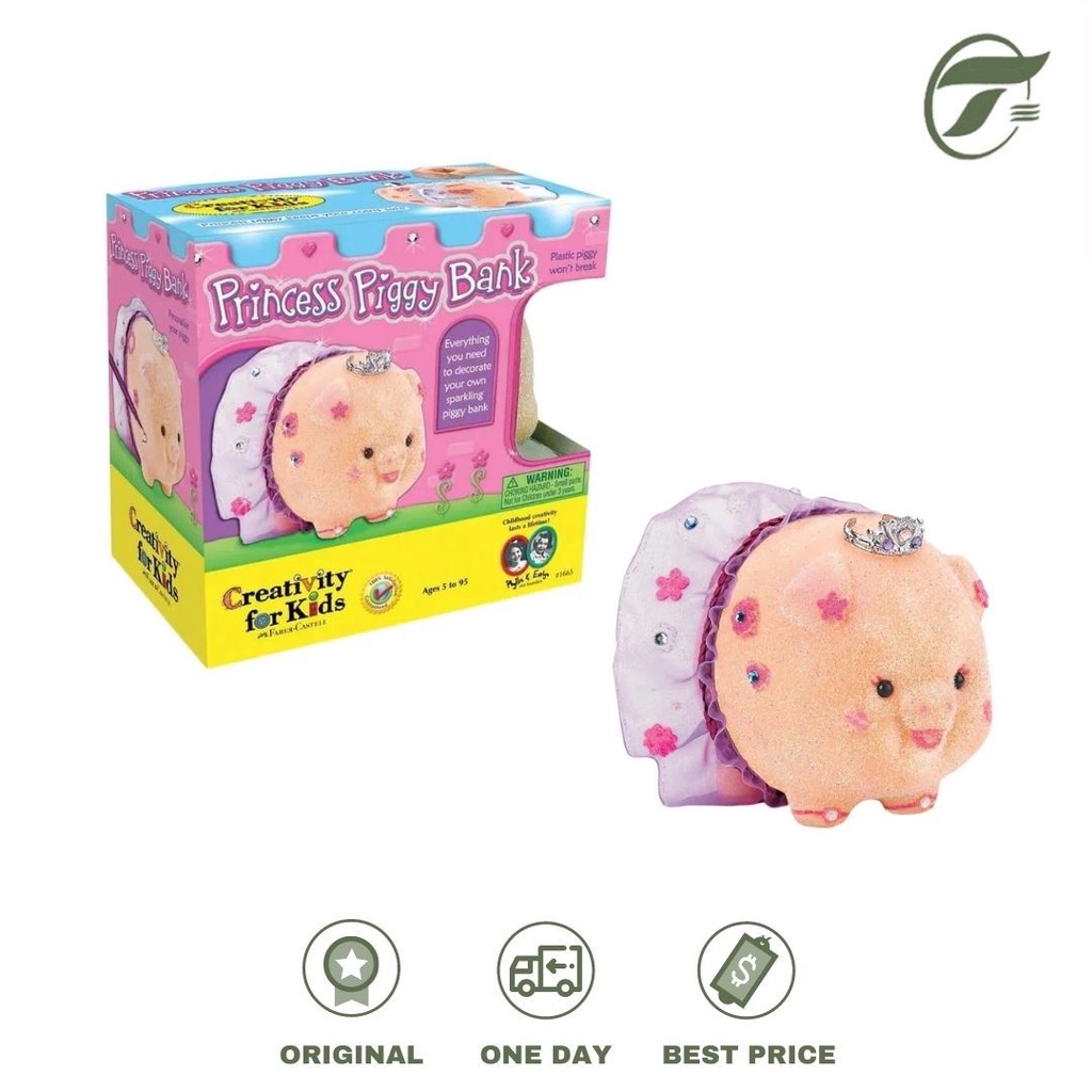 

MAINAN PRINCESS PIGGY BANK 1665 CREATIVITY FOR KIDS FABER-CASTELL