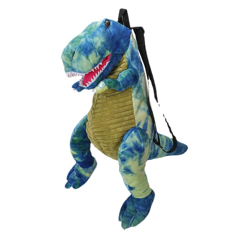 TAS RANSEL DINOSAURUS BACKPACK FULL BODY TAS BONEKA ANAK LAKI LAKI Super Api Simulasi Dinosaurus Ransel Triceratops Tyrannosaurus Kartun BONEKA Plush BAG Ransel DINO