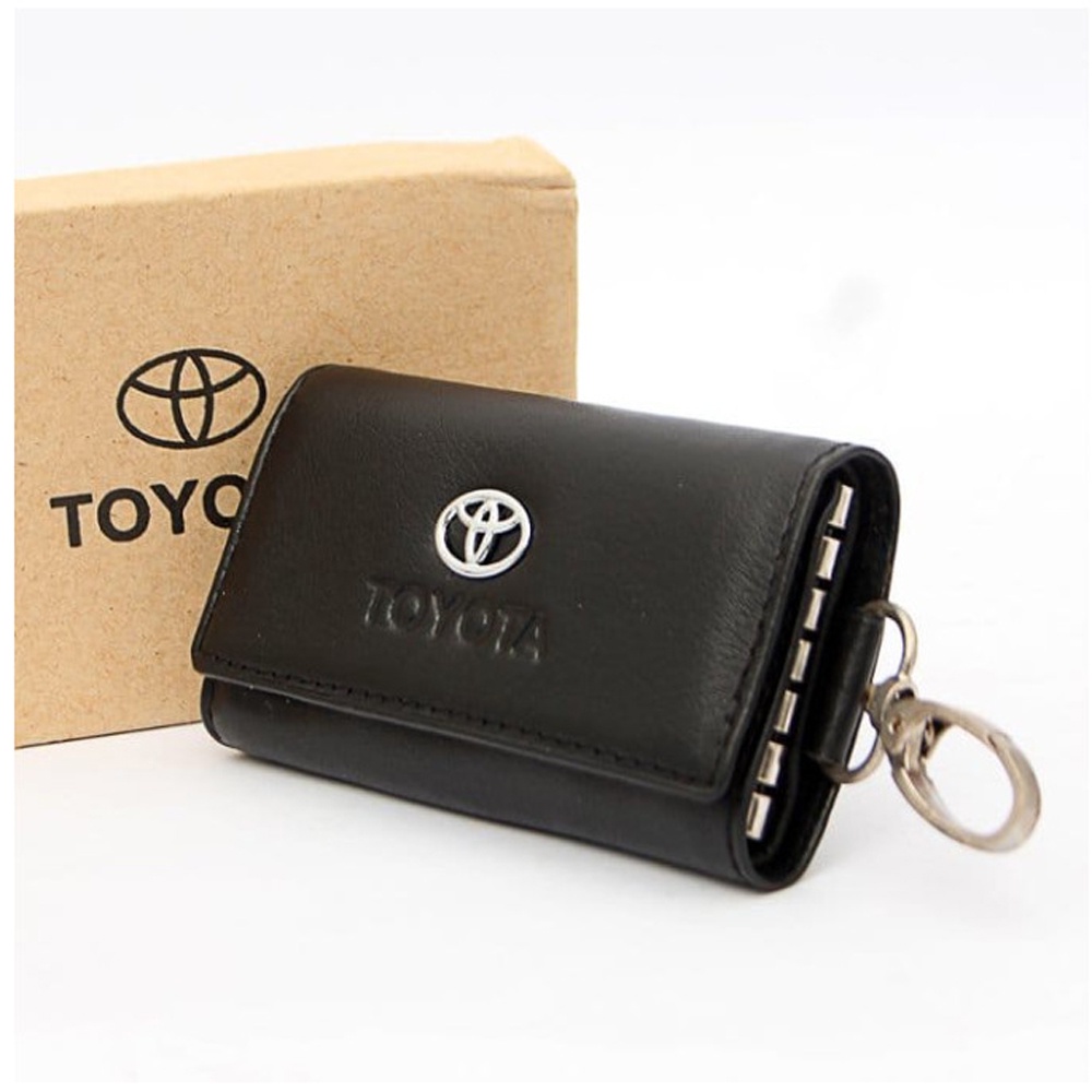 Dompet Mobil Oto TOYOTA STNK Gantungan Kunci Mobil Motor STNK Motif Kulit_MGM27