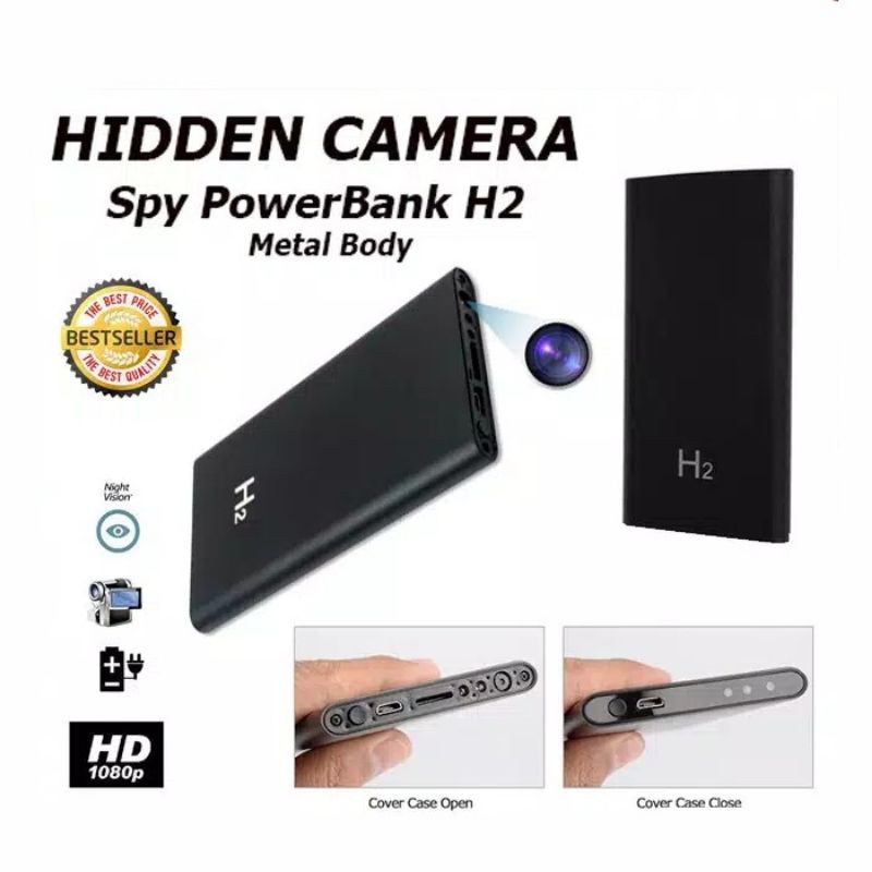 KAMERA PENGINTAI KECIL CCTV MINI TERSEMBUNYI WIFI TANPA KABEL SPY POWERBANK WIFI CAM IP HIDDEN CAMERA OUTDOOR JARAK JAUH MATAMATA PENGINTIP BENTUK POWER BANK TERHUBUNG HP FULL HD TERBARU JS145