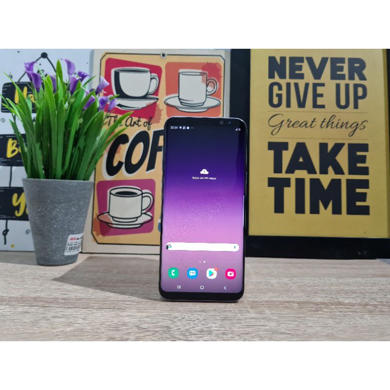samsung S8 plus  grey ram 4/64gb sein dual sim termurah