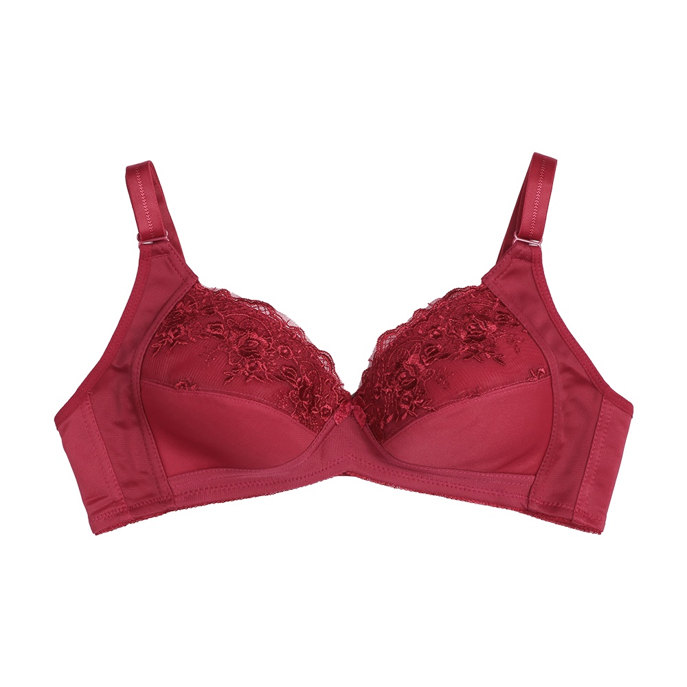 Grape - Bh Bra Soft Renda Bahan Halus Lembut Grape Mbla 004