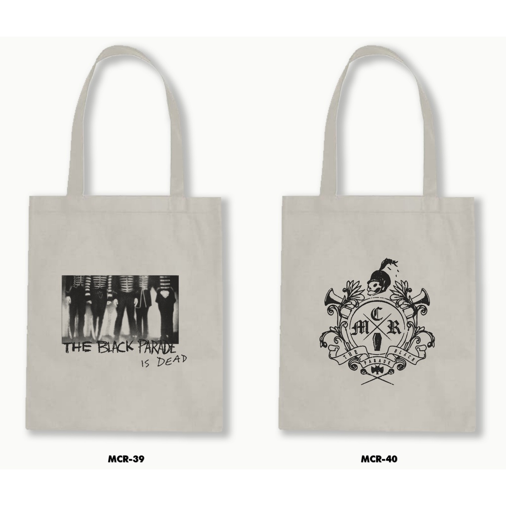 TOTE BAG BLACU - MY CHEMICAL ROMANCE 03