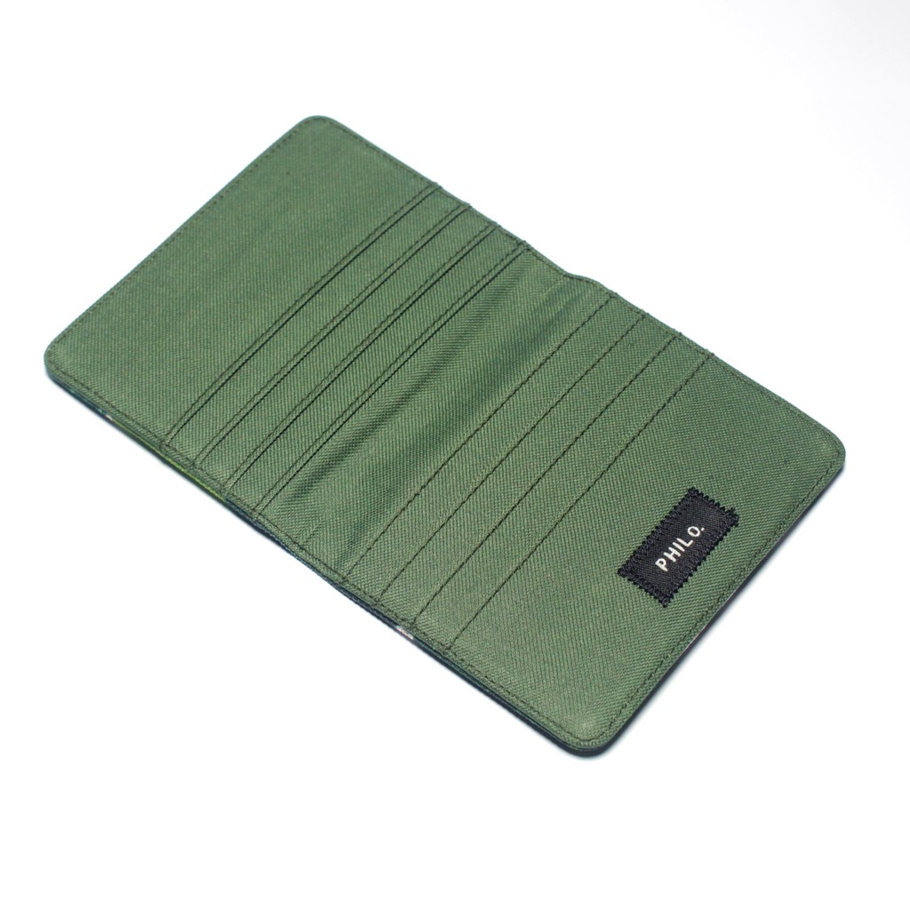 dompet kartu kain simpel model lipat 8 slot kartu card wallet PHWL959