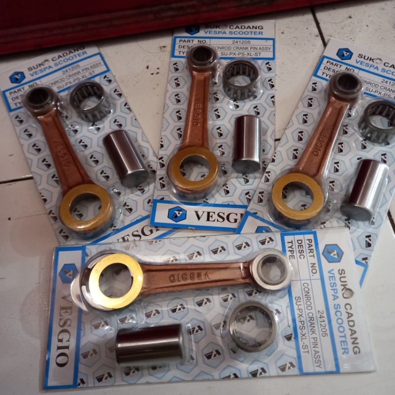 stang seher stang piston vespa super sprint px excel exclusive vesgio