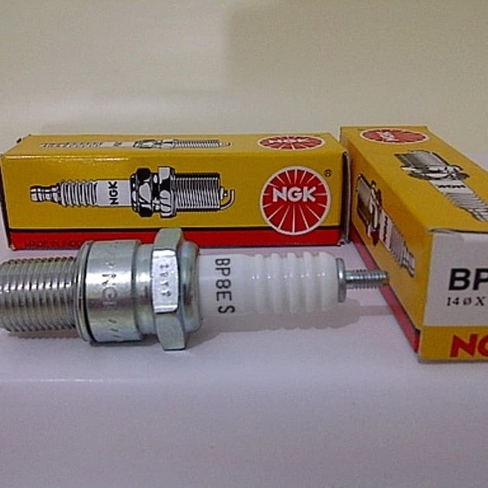 Busi BP8ES / BP7ES Ninja R RR RXZ Vespa Satria 2T Asli Original NGK