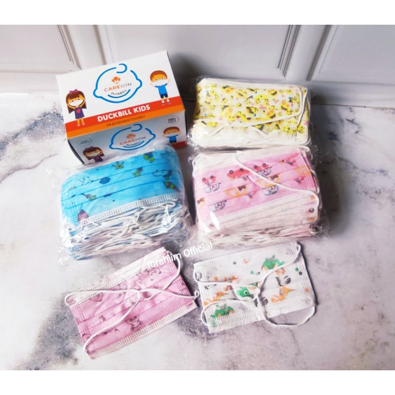 MASKER ANAK 3 PLY HIJAB ISI 50 PCS MASKER HIJAB ANAK MASKER ANAK HIJAB