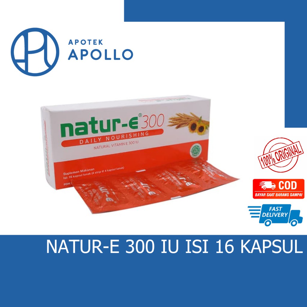 NATUR-E 300 NATUR E 300 IU DAILY NOURISHING ISI 16 KAPSUL