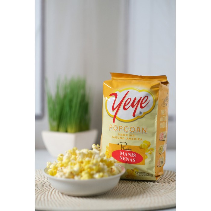 

Yeye Popcorn Rasa Manis Nenas 150gr