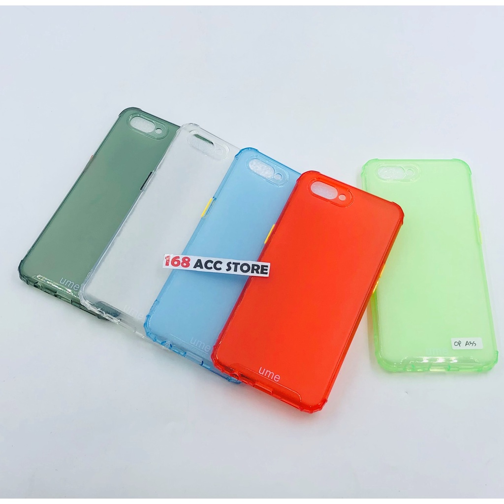 SILIKON OPPO A3S / SOFT CASE OPPO A3S UME RAINBOW