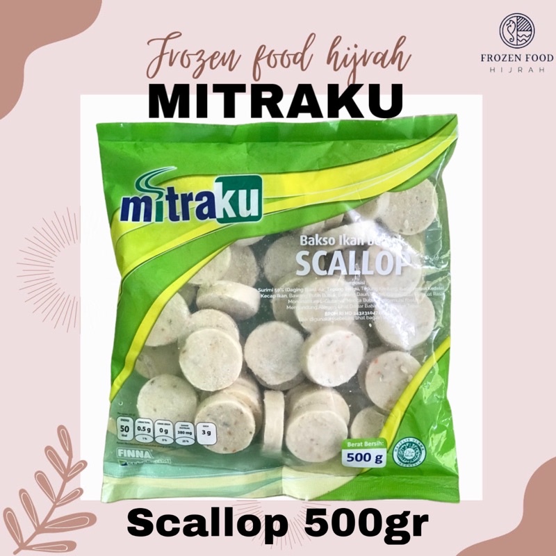 

MITRAKU SCALLOP 500GR