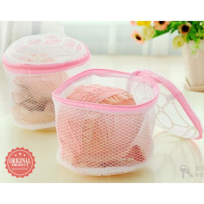 Laundry Bag Kantong Cucian Pelindung cucian BH & CD Celana baju pakaian Dalam wanita pria