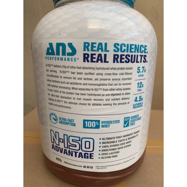 ANS N Iso 5lbs N-Iso 5 lbs Hydrolized Protein