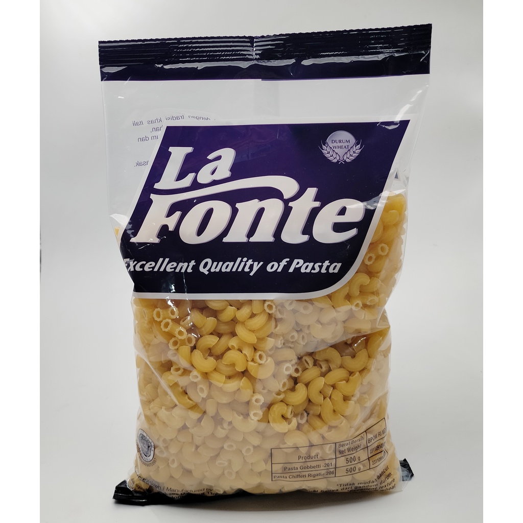 

La Fonte Makaroni Pasta Chiferi Rigati Macaroni no 206 500gr