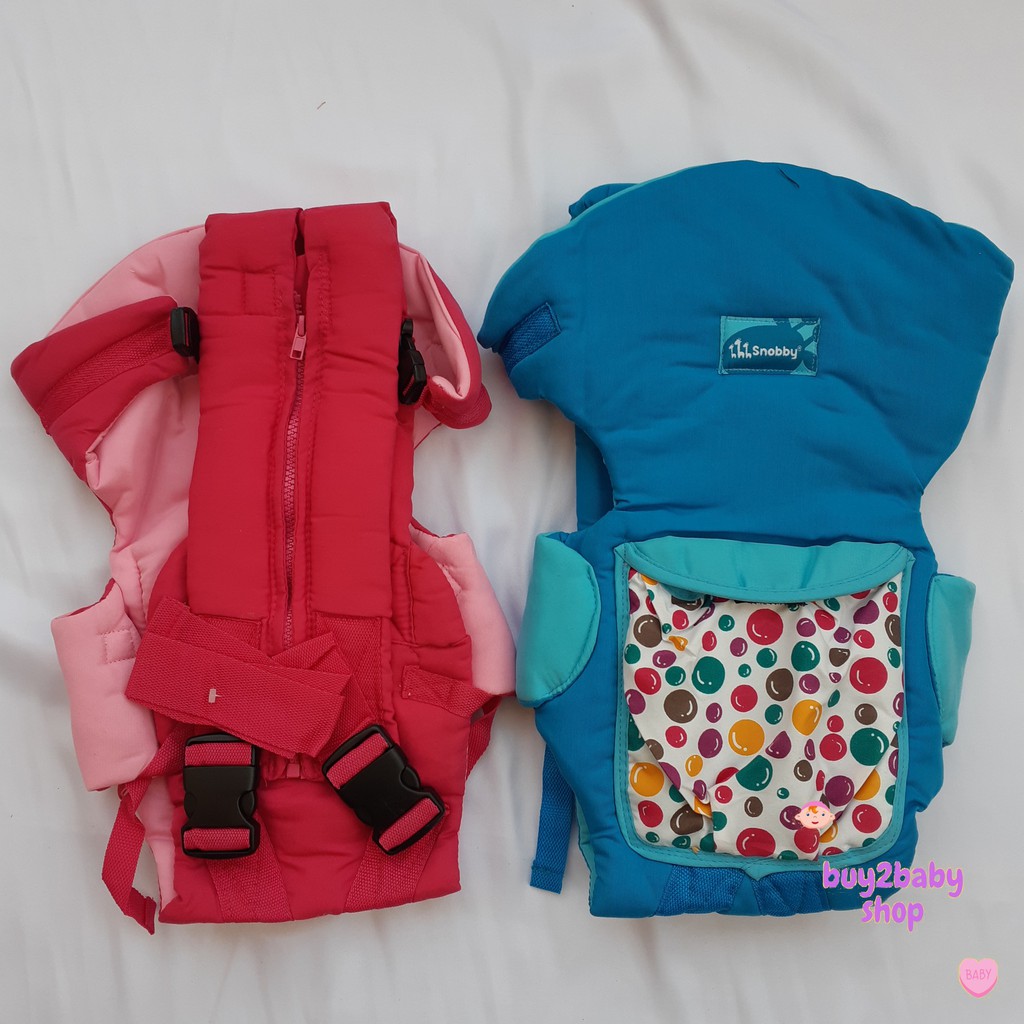 Gendongan bayi depan model ransel Snobby Happy Bubble Series TPG 2243