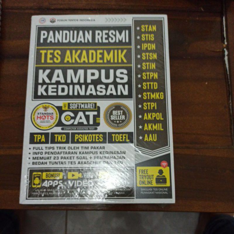 

PANDUAN RESMI TES AKADEMI KAMPUS KEDINASAN BEST SELLER