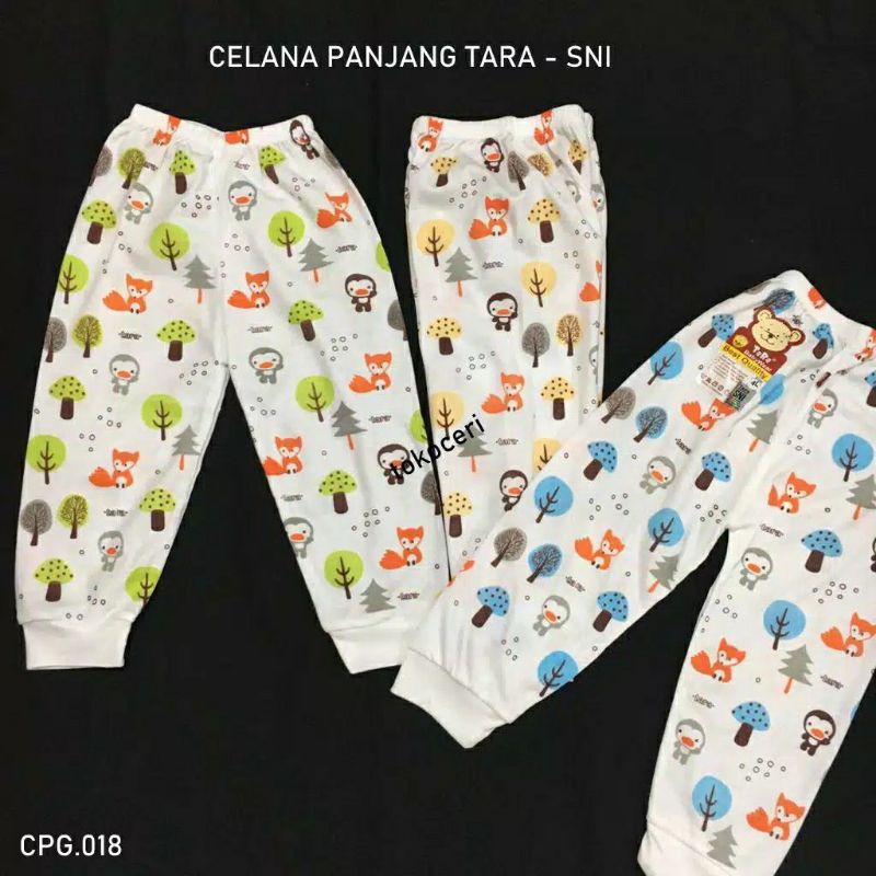 Celana panjang bayi merk TARA/Celana panjang bayi putih