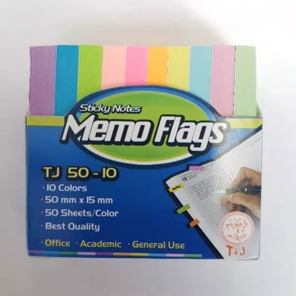 

T&J Labels Memo Flags TJ 50 – 10