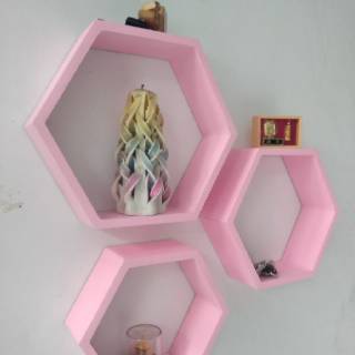 Rak Meja Dinding  Buku Ukuran Besar Rak Minimalis Unik 