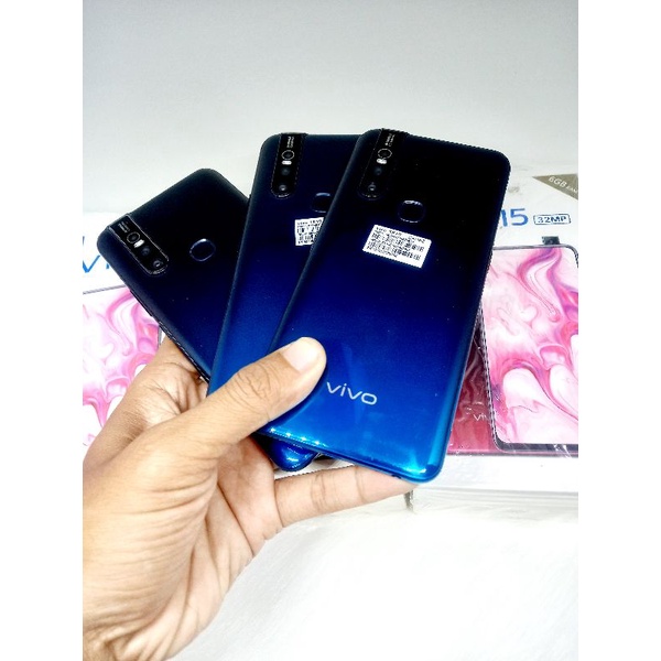 HP HANDPHONE VIVO V15 6/64GB FULLSET SECOND SEKEN BEKAS MURAH BISA COD BJM