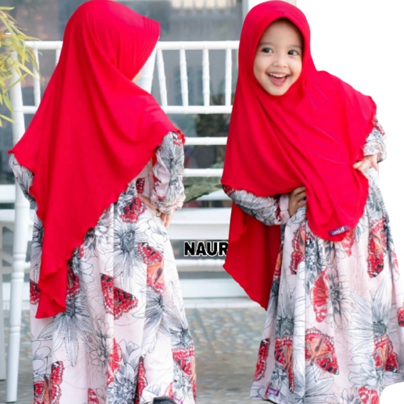 Gamis Anak Set Naura