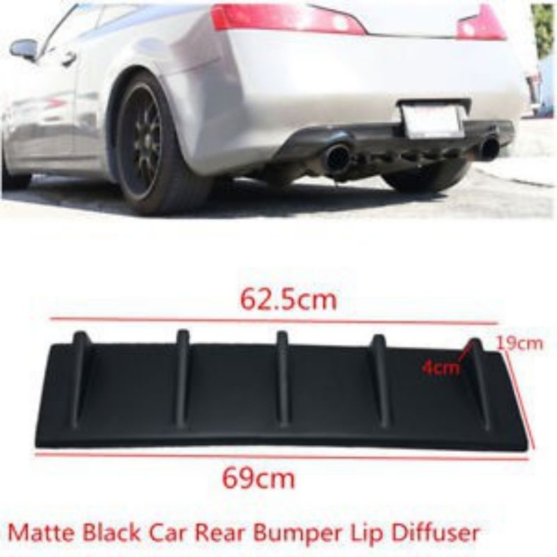 Diffuser belakang mobil universal