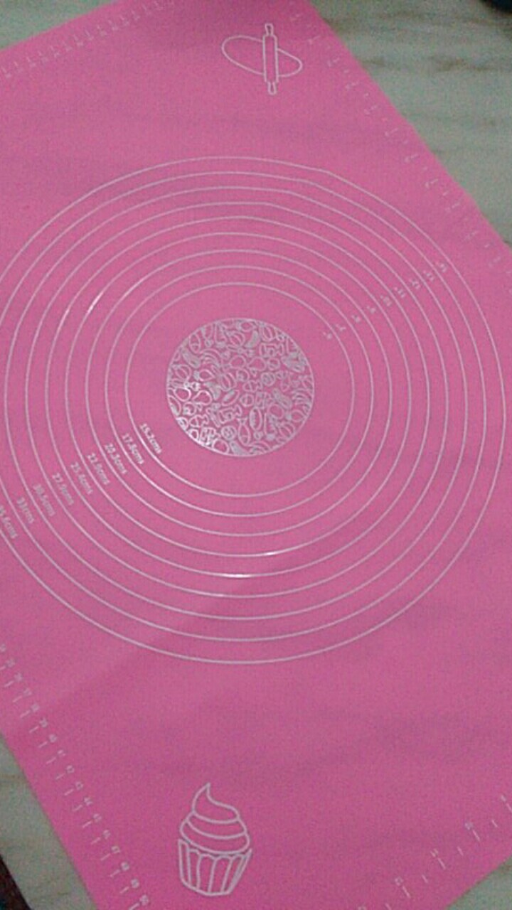 Non-stick Silicone Baking Rolling Mat, Cookies Rolling Pad With Measurement 65cm X 45cm