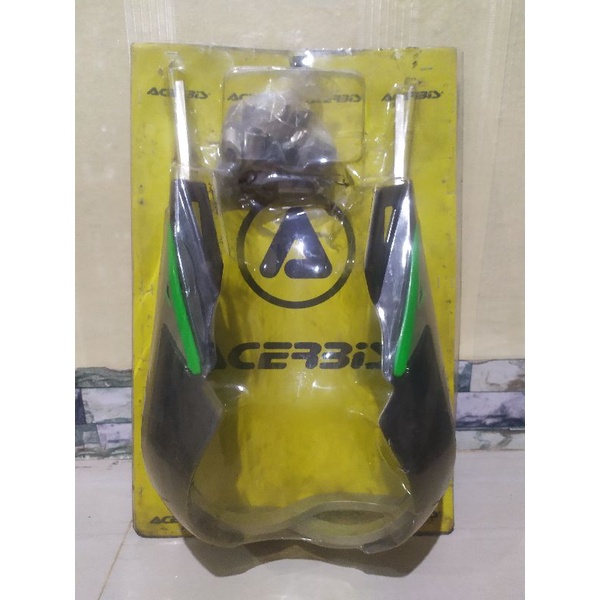 handguard motor universal / pelindung tangan hitam acerbis original