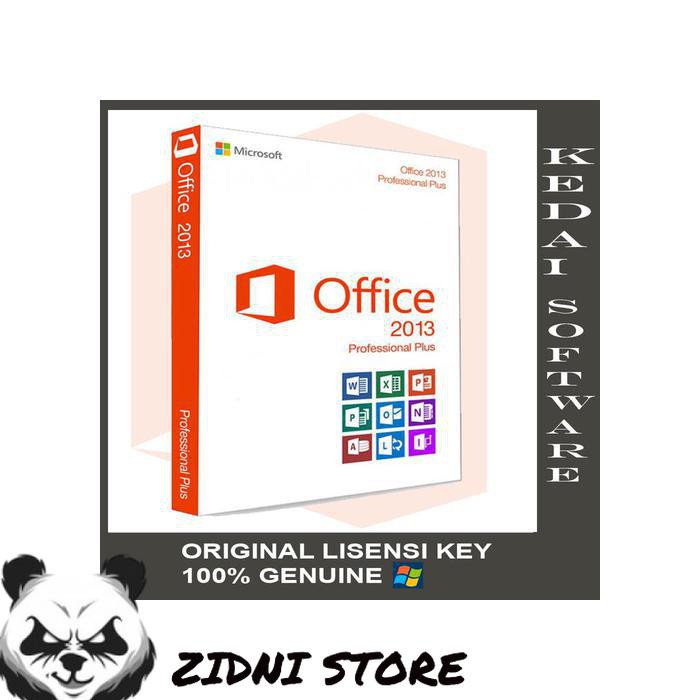 SOFTWARE APLIKASI SWA404 OFFICE PROFESIONAL PLUS 2013 3264BIT ORIGINAL KEY