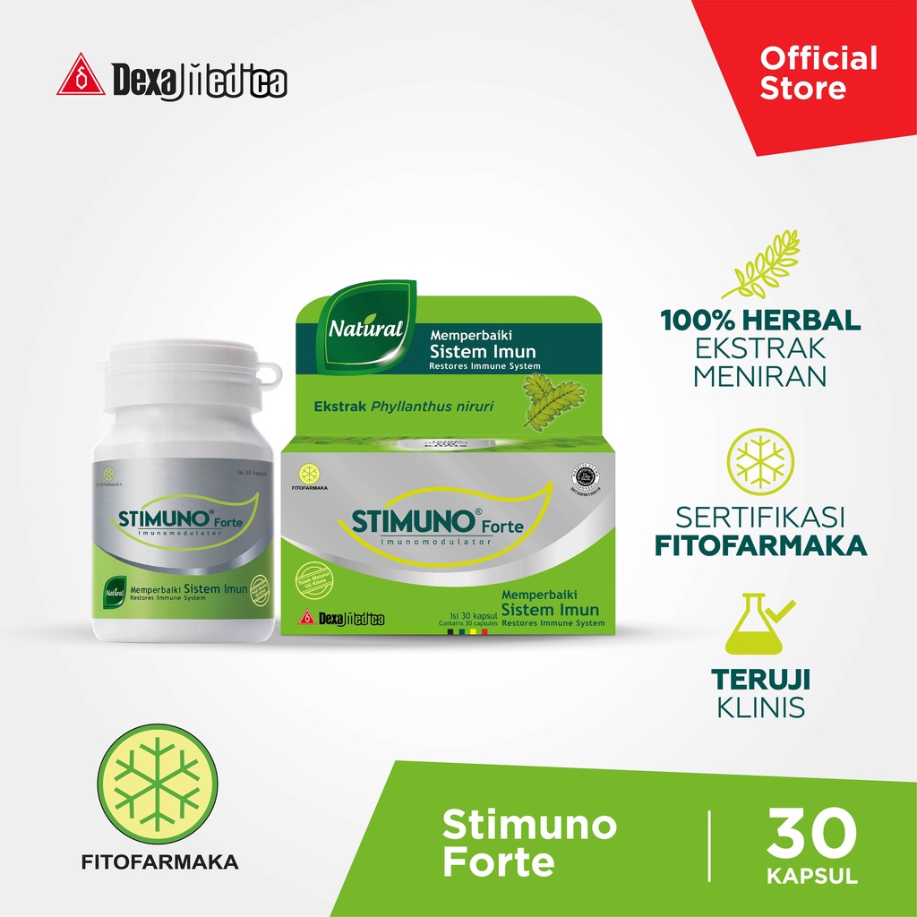 

F_daybose - Stimuno Forte 30 Kapsul Herbal Suplemen Imunitas Tubuh BPOM