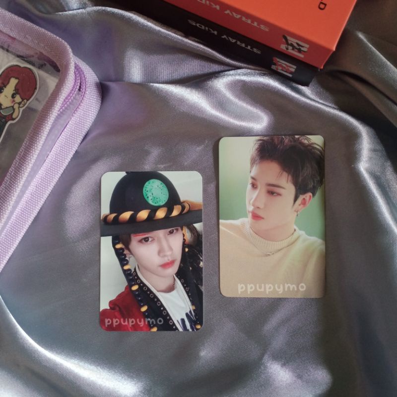 PHOTOCARD SUBK VC LEE KNOW & PC SG BANG CHAN