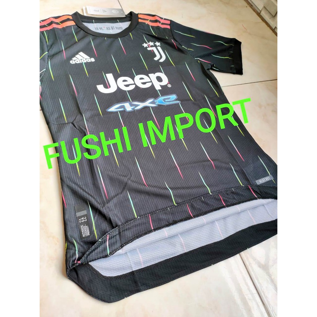 HQ PLAYER ISSUE HEAT RDY - JERSEY BOLA JUVENTUSS AWAY 2021-2022 HQ HEAT-RDY IMPORT