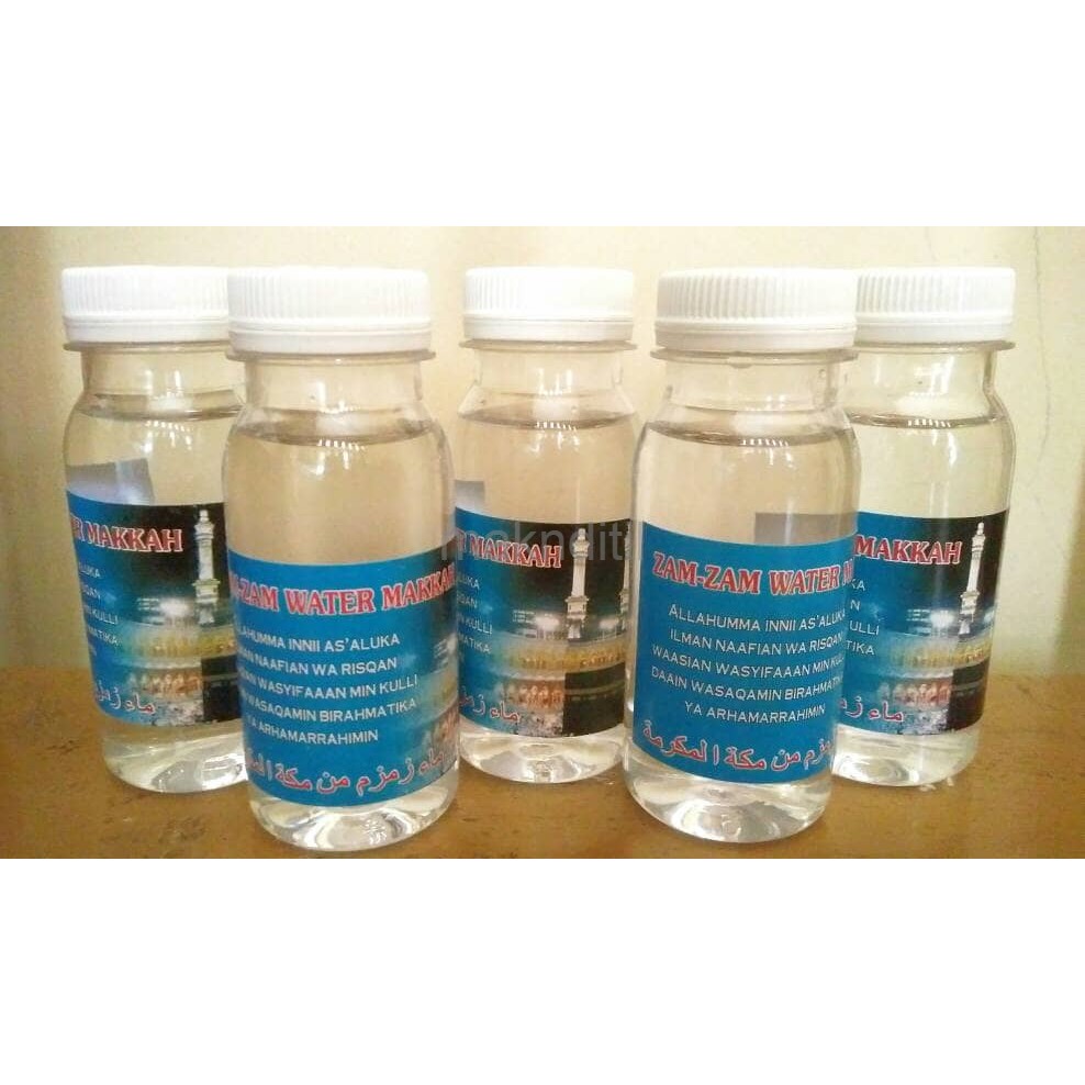 

Air Zamzam/ Zam zam kemasan botol 80 ml Original