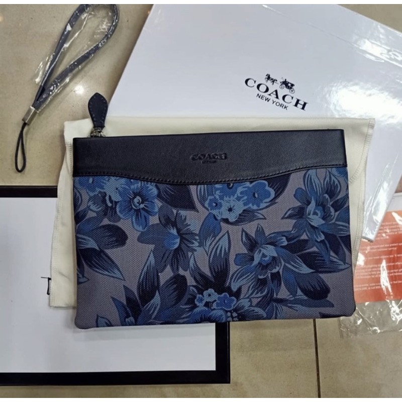 Clutch Coach Mirror Quality Like ori clutch pria dan wanita handbag coach import