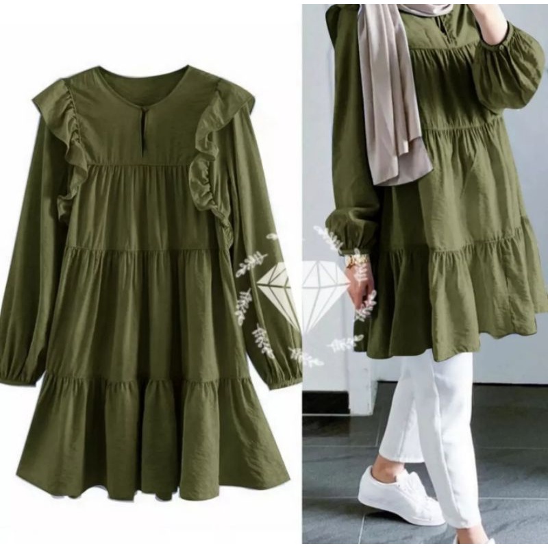 TUNIK/atasan wanita/STYLE hijab ootd