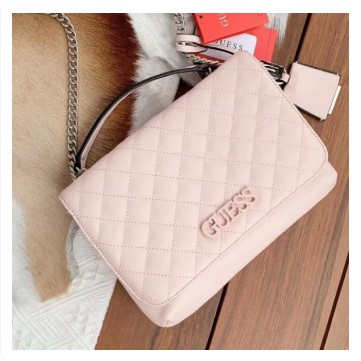 TAS WANITA GGUESSSSS SHIANN QUILTED CONVERTIBLE CROSSBODY #66852