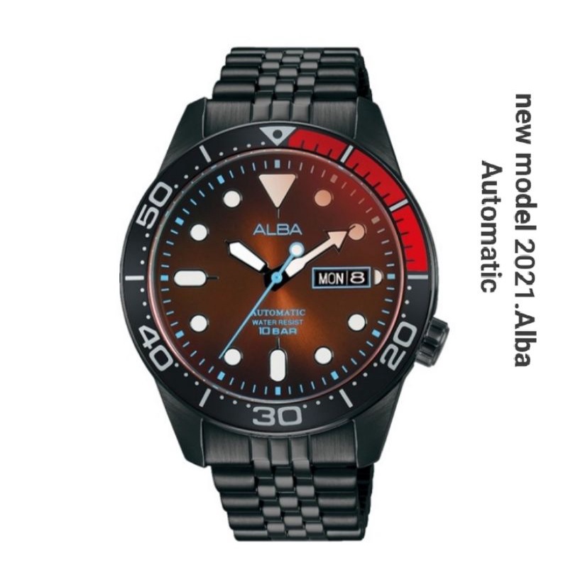 Alba AL4209#AL4209#AL4209X1#jam tangan pria Alba al4209#man watch Alba Al4209X1#Alba matic AL4209X1