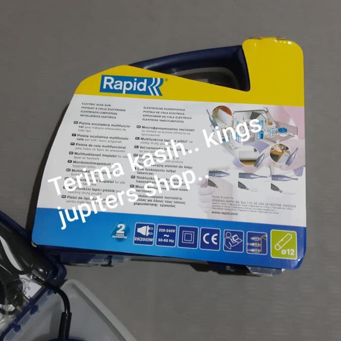 

Tembakan Lem Rapid Eg 250 Glue Gun Rapid Eg250 Tembakan Lem High Quali Guillotine22