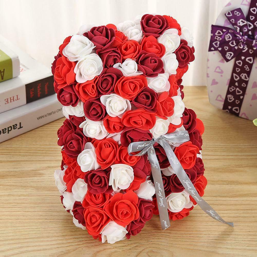 R-FLOWER 25 cm Artificial Decor Dekorasi Pesta Romantis Wedding Decor PE Buket