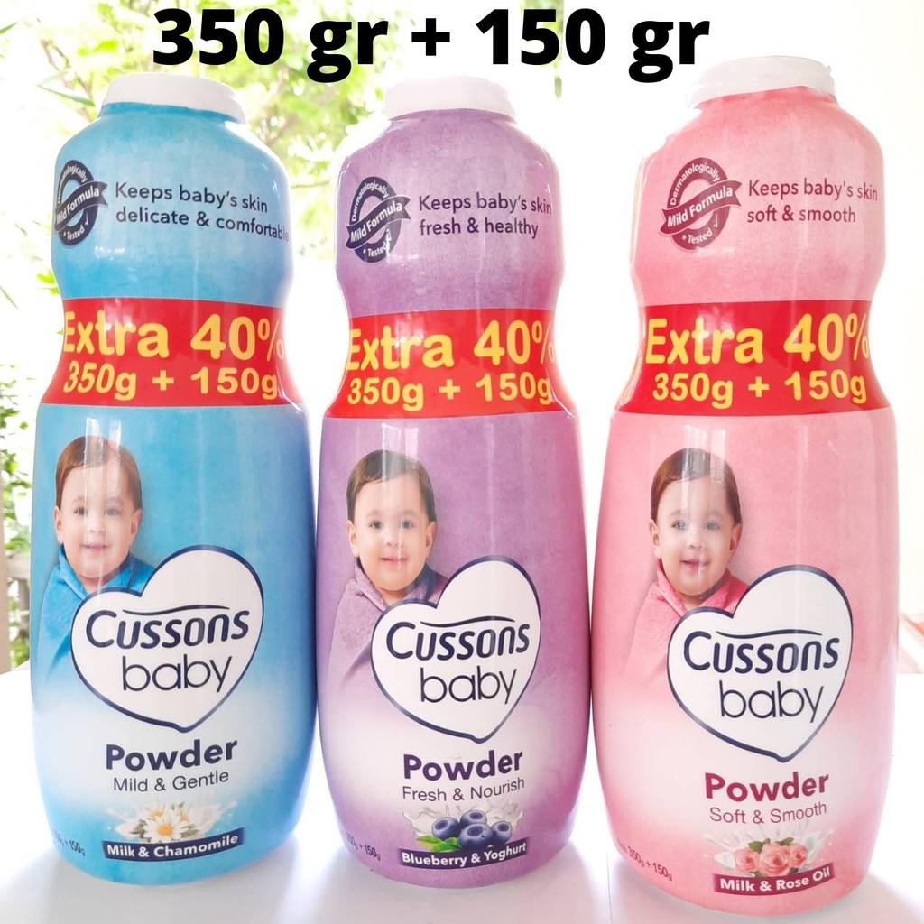 Cussons Baby Powder 350gr + 150gr Bedak Bayi