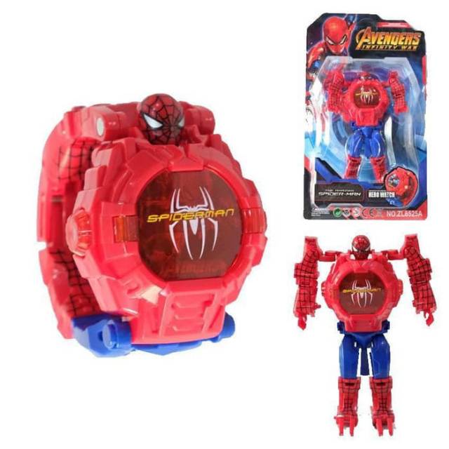 jam robot spiderman