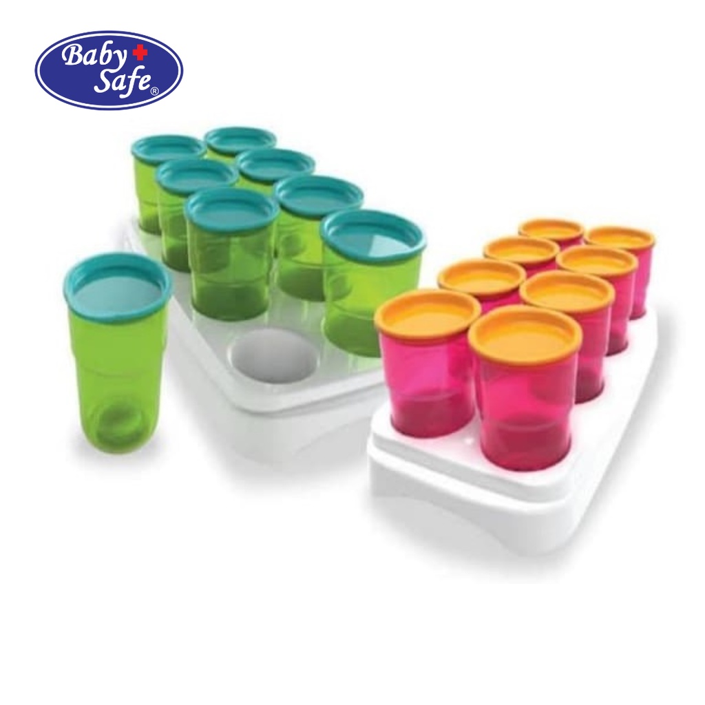 Baby Safe Multi food Container AP011 70ml 8 cup